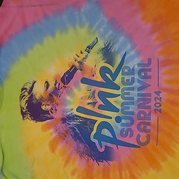 Tie-Dye PINK T-Shirt - Pink Summer Carnival 2024 - Picture 2 of 8